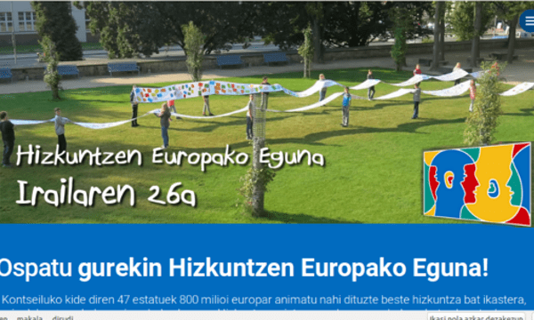 IRAILA  –  BATX1  EUROPAKO  HIZKUNTZEN  EGUNA