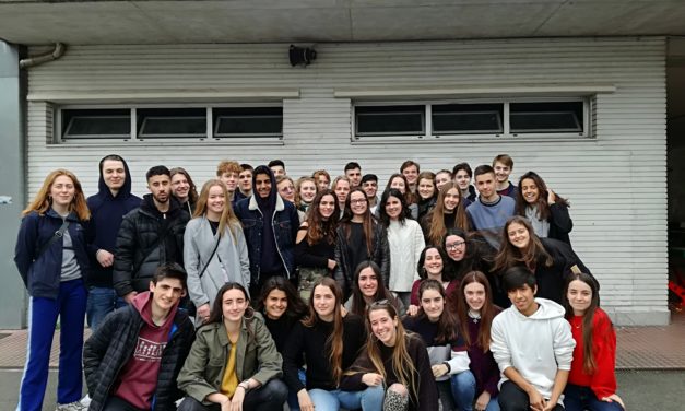 ¡ALUMNOS DE GLADSAXE GYMNASIUM DE VISITA!