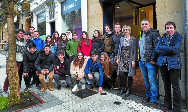 ¡LOS ALUMNOS DE ANTIGUA-LUBERRI EN EL DIARIO VASCO!