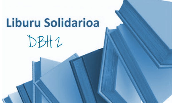 LIBURU  SOLIDARIOA  PROGRAMA  2019-2020  IKASTURTEAN!