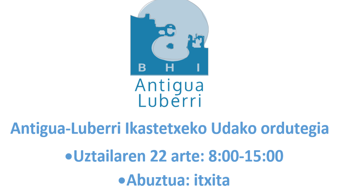 Ikastetxeko  idazkaritzako  Udako  Ordutegia