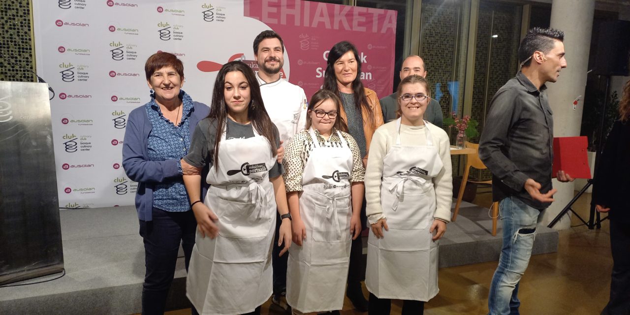 Ganadores del concurso «Sukaldean Sortzaile»