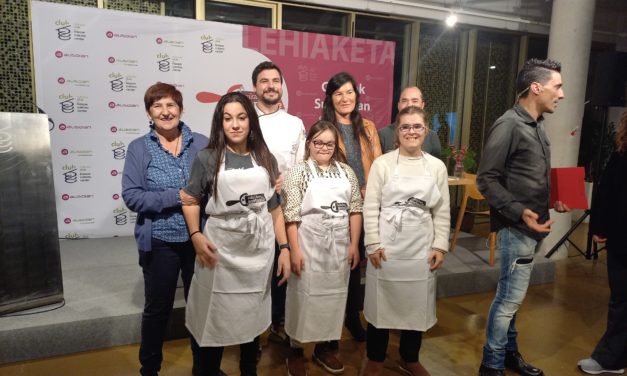 Ganadores del concurso «Sukaldean Sortzaile»