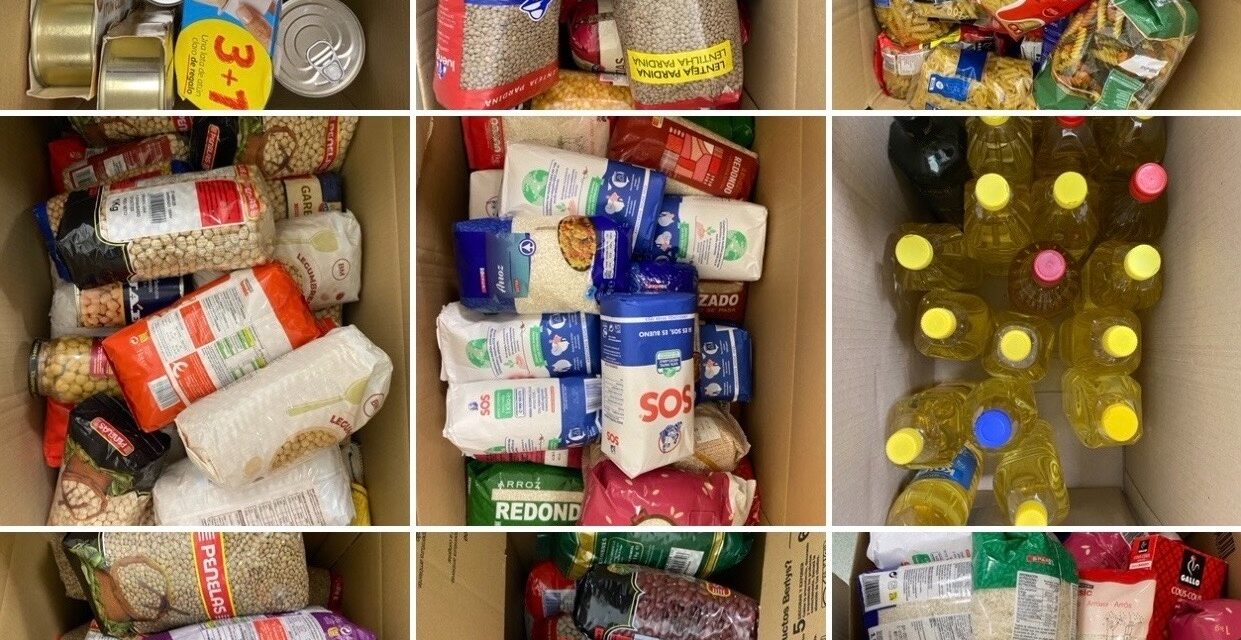 RECOGIDA DE ALIMENTOS PARA LESBOS  CON LA COLABORACIÓN DE ZAPOREAK