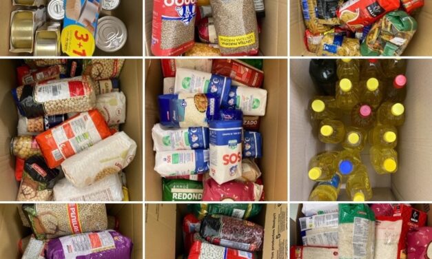 RECOGIDA DE ALIMENTOS PARA LESBOS  CON LA COLABORACIÓN DE ZAPOREAK
