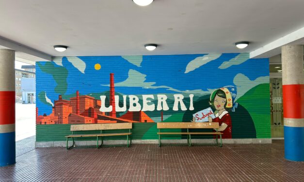 Nuevo mural en el patio