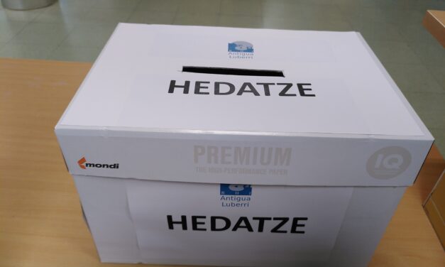 Hedatze  proiektua:  bozketaren  emaitzak