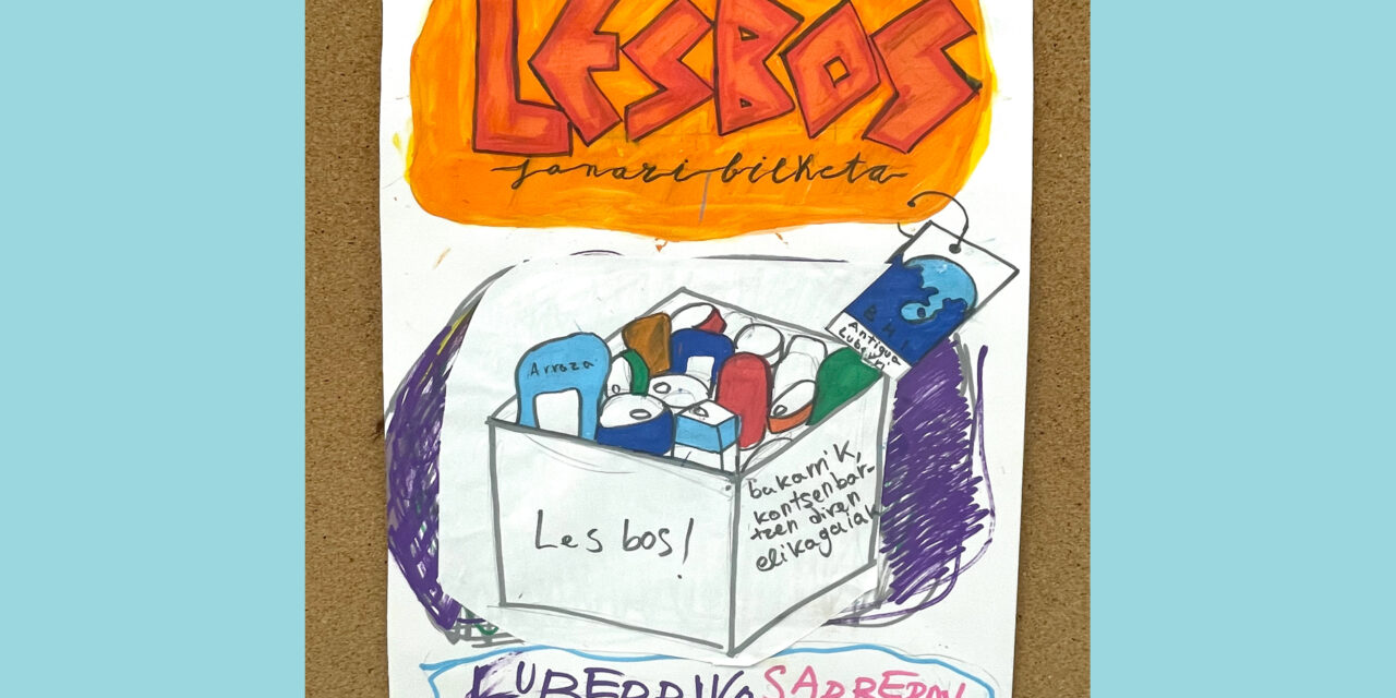 Lesboserako  janari  bilketa